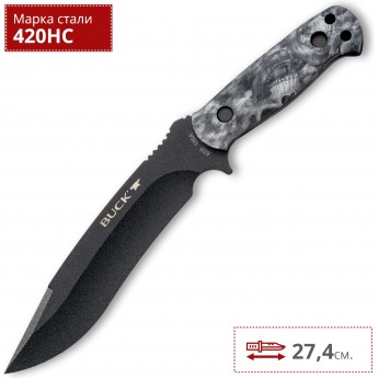 Нож BUCK 0620CMS13 REAPER BLACK