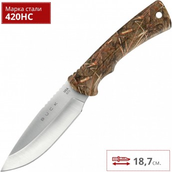 Нож BUCK 0673CMS32 BUCKLITE MAX - SMALL WATER CAMO